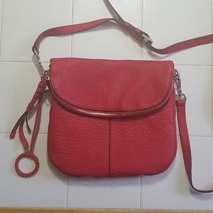 Vince Camuto pebble leather crossbody
